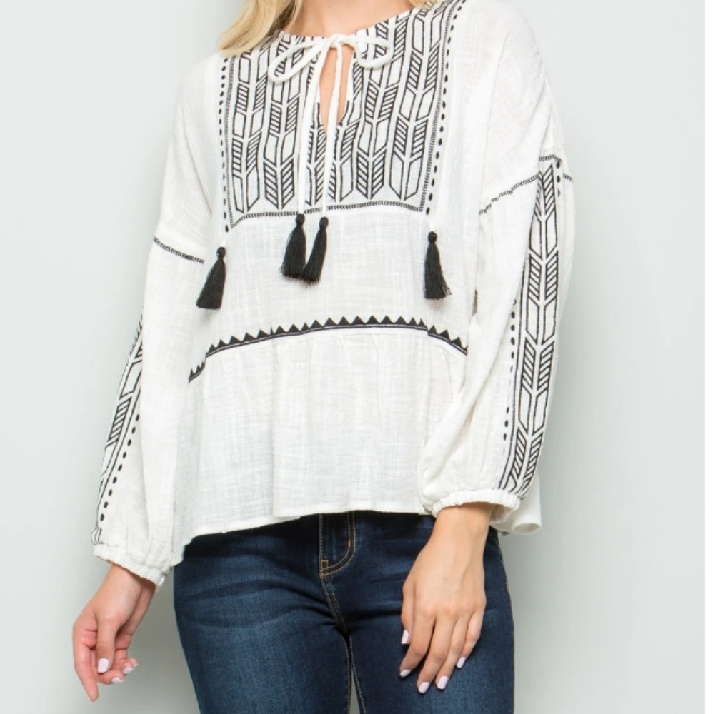 Fashion Casual Puff Sleeves Sz. 8